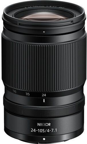Nikon Camera Lens 24-105mm f/4-7.1 Macro for Nikon Z Mount Black
