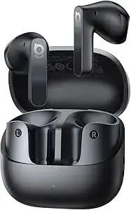 Baseus Bass BS1 NC In-ear Bluetooth Handsfree Earphones with Sweat Resistance and Charging Case Black