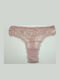 Cotton Women's String with Lace Apple Blossom