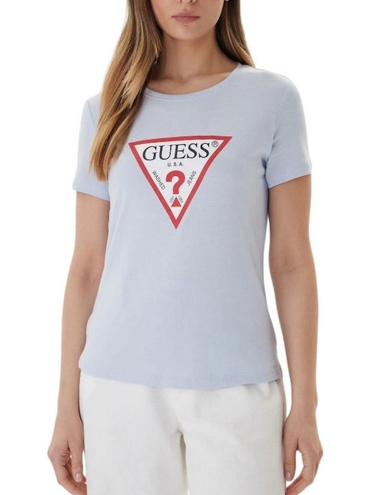 Guess Γυναικείο T-shirt Blue