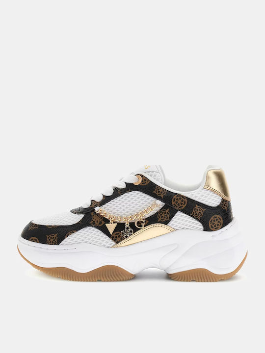 Guess Sneakers Λευκά