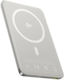 Baseus PicoGo MagSafe Baterie Externă 10000mAh 15W cu Port USB-C Power Delivery Alb