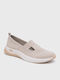 Damen Loafers in Beige Farbe