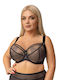 Black Minimizer Сутиен с Банели