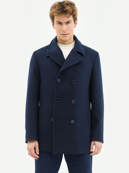 Men's Coat Navy Blue