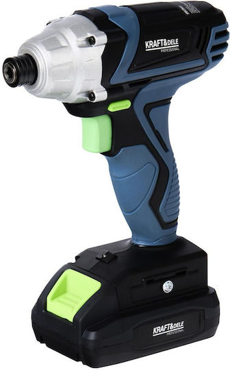 Kraft & Dele KD3406 Cheie de impact Baterie 21V cu Priză 1/4" & Hexagonal