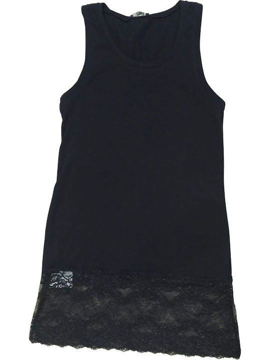 Women's Sleeveless T-Shirt Black