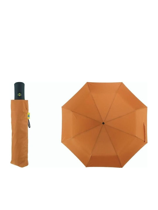 Rain Automat Umbrelă de ploaie Compact Galbenă