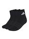 adidas Essentials Αθλητικές Κάλτσες Μαύρες 3 Ζεύγη