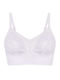 Celestino Damen Bralette Spitze Lila Hell