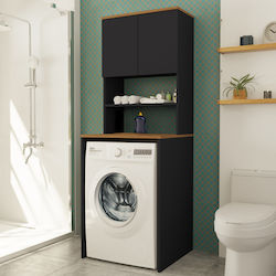 Pakketo Rano Bathroom Laundry Cabinet 65x60x184cm Sonoma 120-000624