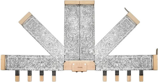 HKoenig Tabletop Grătar Electric Raclette 1400W Grătare electrice cu Termostat Reglabil