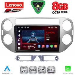 Lenovo Ηχοσύστημα Volkswagen Tiguan 2004-2011 με Bluetooth, USB & GPS