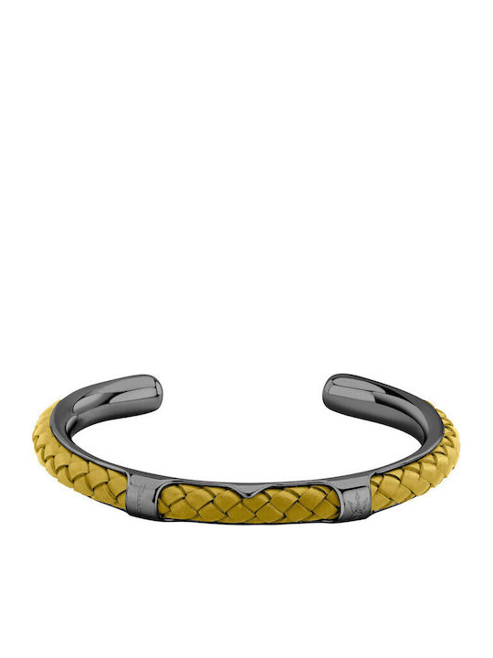 Maserati Men's Bracelet made of Leather