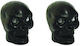 Pegas Skull Valve Caps Vc2912 2pcs Black