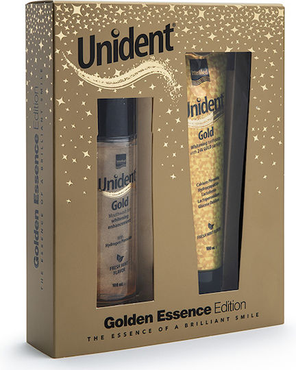 InterMed Unident Golden Essence Edition Οδοντόκρεμα για Λεύκανση 100ml