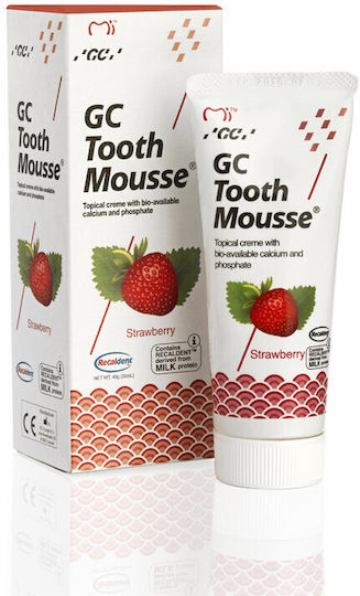 Gc Dental Tooth Mousse Protective Denture Adhesive Cream 40gr