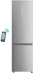 Haier Хладилник с фризер 406лт NoFrost Сребрист HDPW5620DNPK Haier Хладилник с фризер 406лт NoFrost Сребрист HDPW5620DNPK