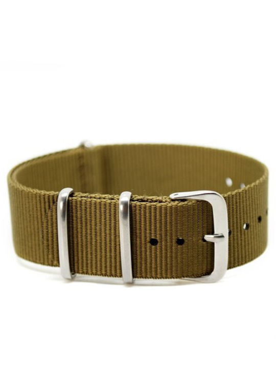 Fabric Strap Nato Green 24mm