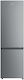 Haier Combină frigorifică 409lt Total NoFrost Î205xL59.5xA66.7cm. Inox HDPR1620ANPK