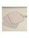 Baby Oliver Shoulder Burp Cloths 22x30cm 3 Pieces