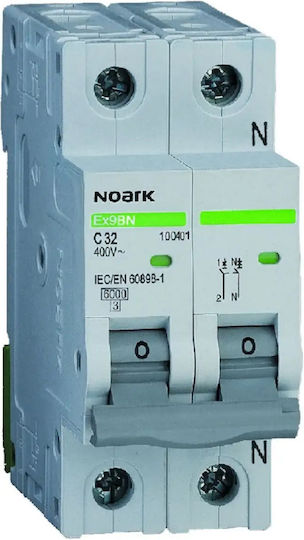 Automatischer Leistungsschalter 6ka Charakteristik D 50a 1+N Pole Noark 100208