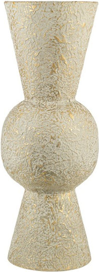 Zen Collection Βάζο Μεταλλικό Γκρι 15xΥ40cm