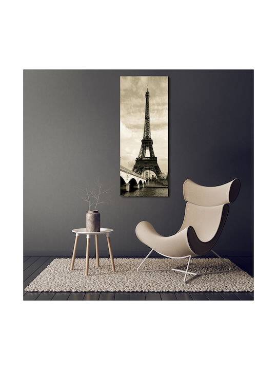Tablou Artistic De Perete Pânză Turnul Eiffel Paris 50x125 Cm