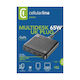 Cellular Line GaN с 2 USB-A порта и 2 USB-C порта 65W Power Delivery Черен