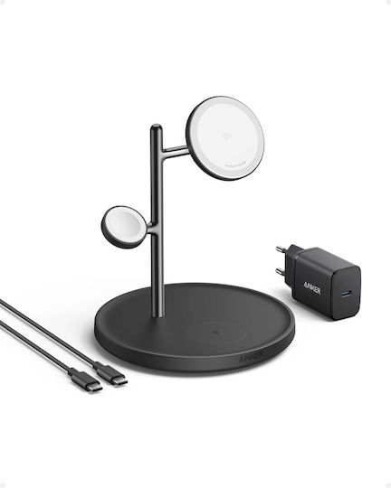 Anker 15W Черен (MagGo 3 in 1)