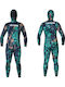 Pathos Ultra Camu Divisible Wetsuit Shaved for Speargun Light Blue Camouflage 5mm