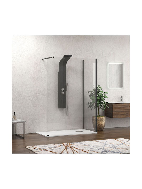 Walkin Cabin for Shower 100x200cm Clear Glass B...