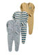 Mamas & Papas Baby Bodysuit Set Multicoloured 3pcs