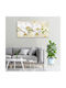 Dekoratives Gemälde Segeltuch Zuhause Büro Orchidee 100x50 cm