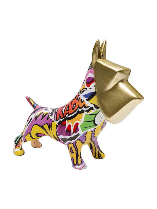 Kare Design Decorative Dog Polyresin 14.4x43.5x35.5cm 1pcs