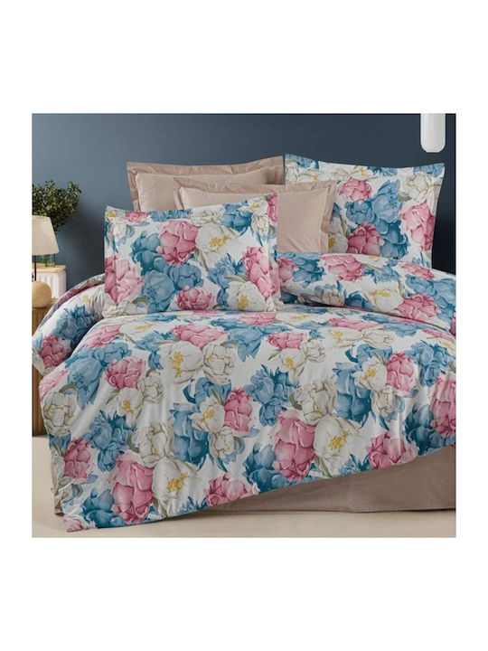 MayHome Duvet Set King Size 260x240cm Floral