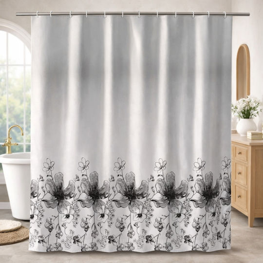 My Home Luxury Shower Curtain Fabric 180x180cm