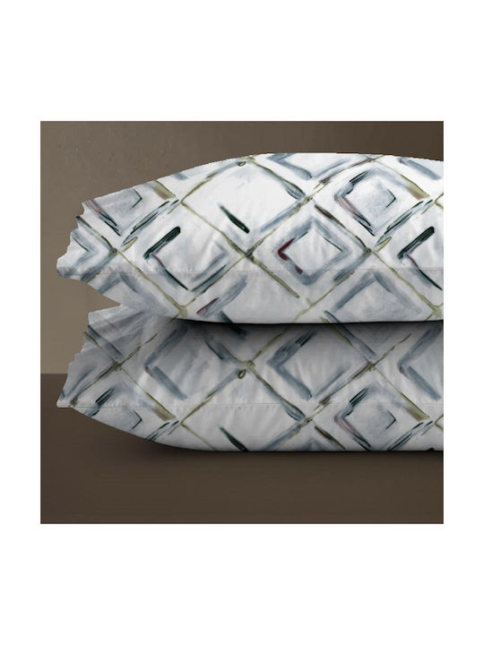 Isadore Lorraine Edition Pillowcase Set Watercolor Blue 50x70cm.