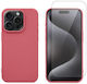 Redshield Back Cover Silicone Red (iPhone 15 ProXiaomi 15 Pro)