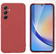 Redshield Back Cover Tempered Glass Roșu (Galaxy A34)