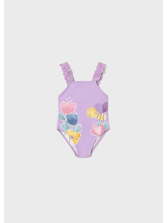 Mayoral Kids Swimwear One-Piece Lilac