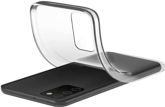 Cellular Line Umschlag Rückseite Silikon Transparent (Galaxy A03s)