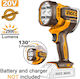 Ingco Battery Jobsite Light LED IP20 with Brightness up to 2500lm