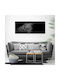 Tablou Decorativ Pânză Finisaj Îngrijit Leopard 125x50 Cm