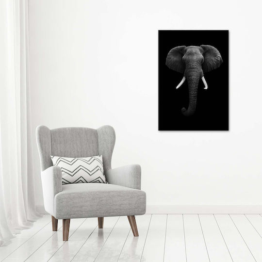 Wandbild Segeltuch Geeignet Für Jeden Raum Afrikanischer Elefant 70x100 cm Wandbild Segeltuch Geeignet Für Jeden Raum Afrikanischer Elefant 70x100 cm