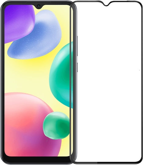 3D Screen Protector Μαύρο (Redmi 10C)