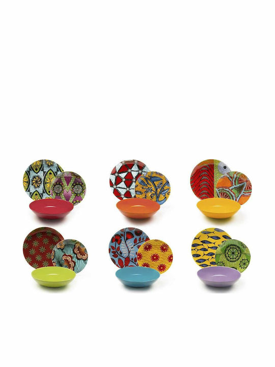 Excelsa Alb Porțelan Set de Vase 18buc
