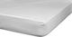 Beauty Home Protective Cover Semi-double Waterproof White 120x200+30cm