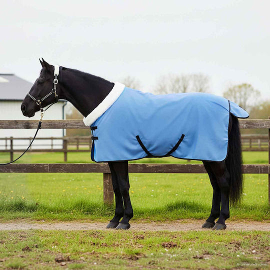 Vidaxl Horse Saddle Dark Aqua 85 Cm Polar Fleece