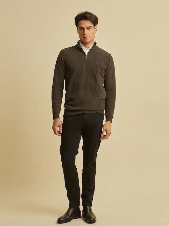 Hose Chino Elastisch Black
